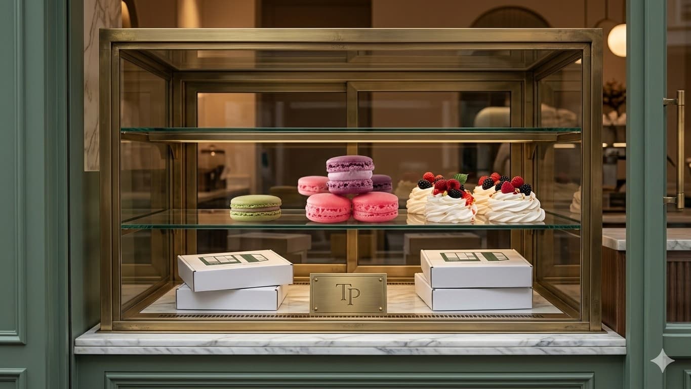 Vitrina de especialidades Tyta Patisserie